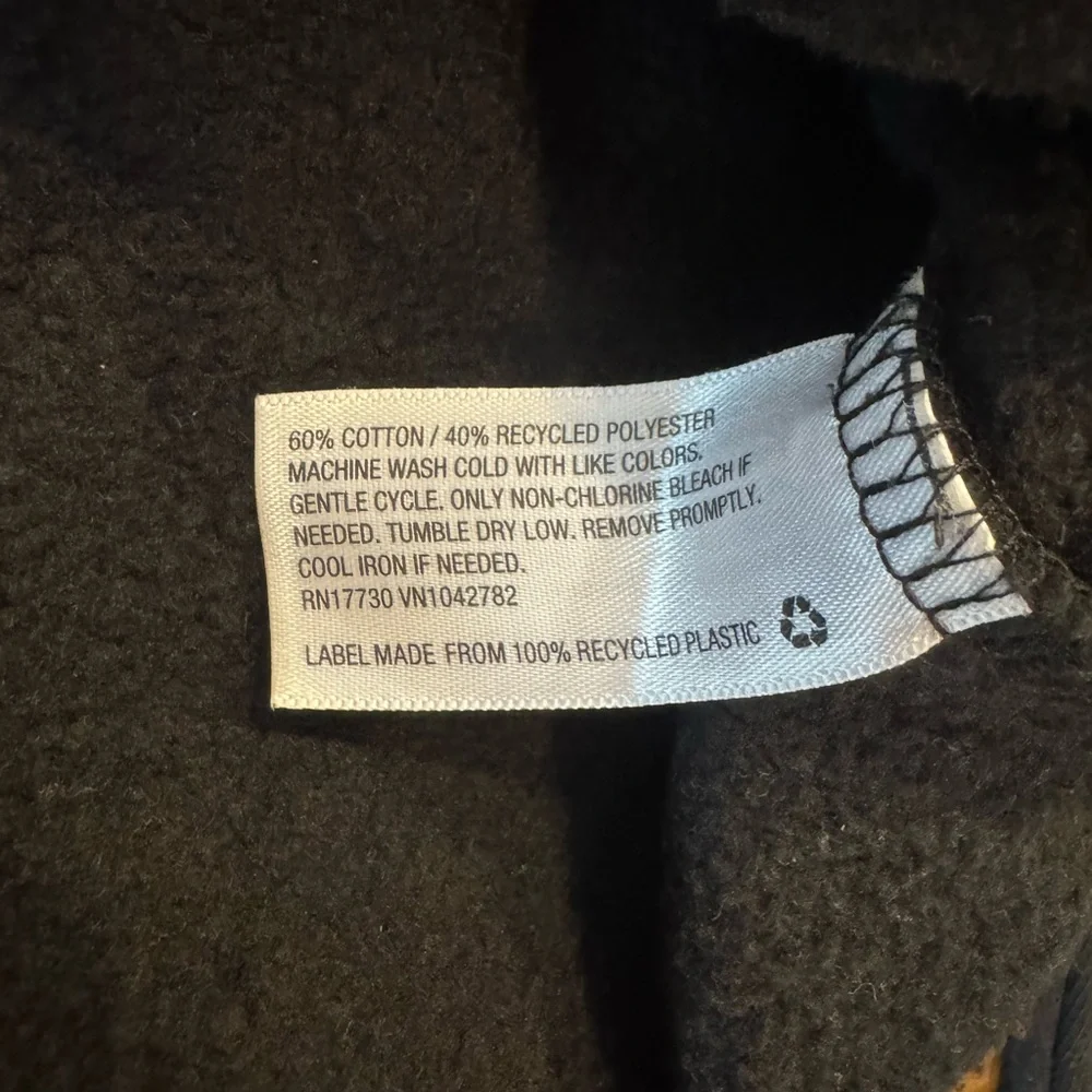 Wild Fable Black Cropped Hoodie - Picture 3 of 6